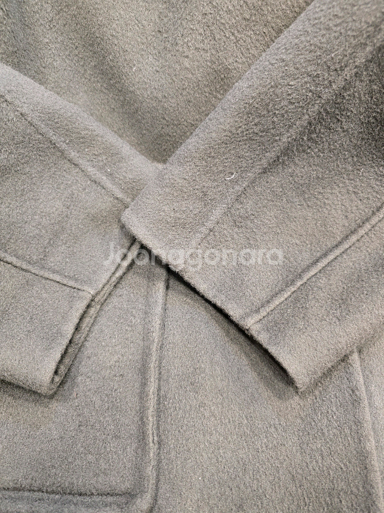 한섬 시스템 SYSTEM 모 캐시미어 혼방 롱 코트 55~66--4