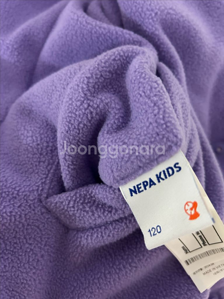 네파 키즈 리버시블 경량 패딩 120--2