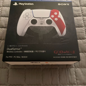 PS5 듀얼센스 갓오브워 한정판 듀얼센스 미개봉 판매합니다