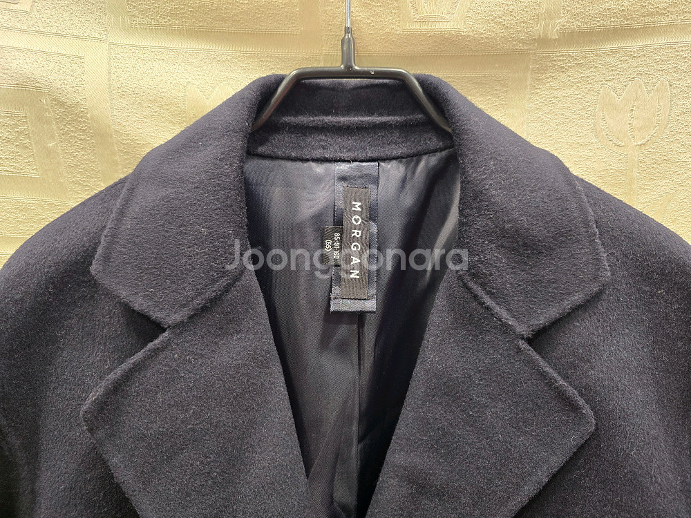 모르간 핸드메이드 네이비 숏 코트 55~66--1