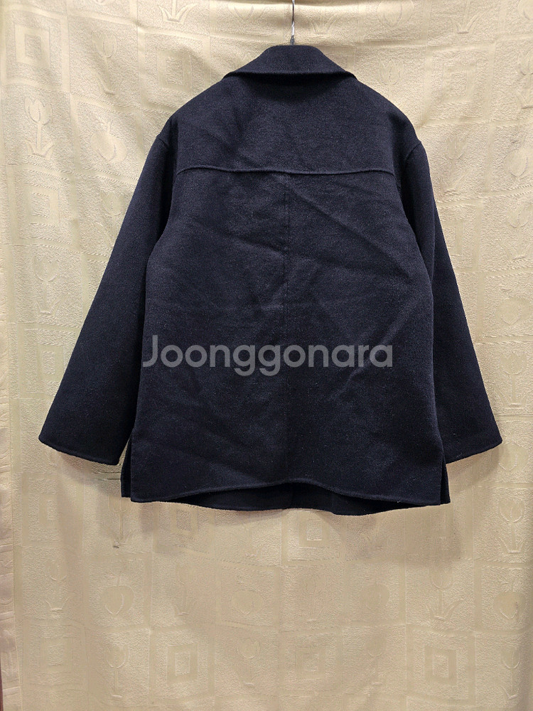 모르간 핸드메이드 네이비 숏 코트 55~66--4
