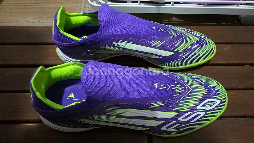 아디다스 F50 프로 LL TF 풋살화 270mm--4