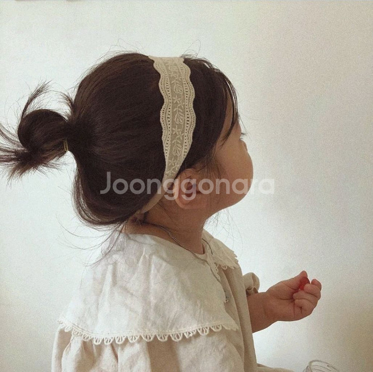 유아 키즈) 에스닉 보헤미안 스타일 감성 핸드메이드 헤어밴드 / 리미떼두두 꺌랑 브리이에 자라홈--0