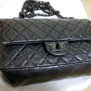 샤넬 빈티지 2.55 미듐 쏘블랙 이미지