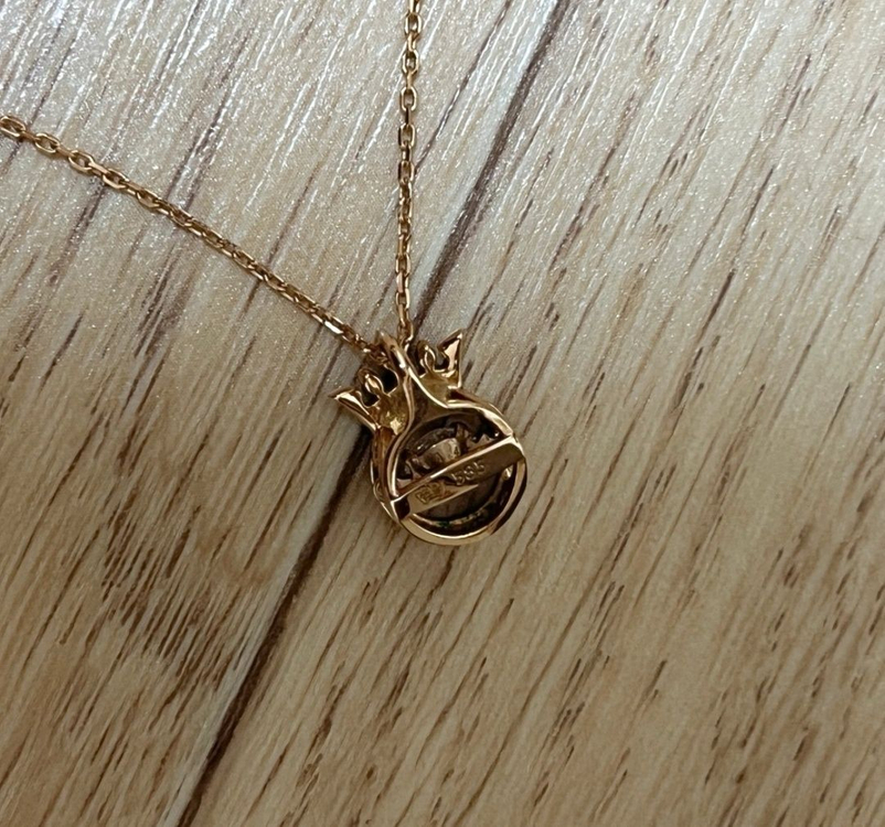 14K 제이에스티나 댄싱스톤 티아라 목걸이--4