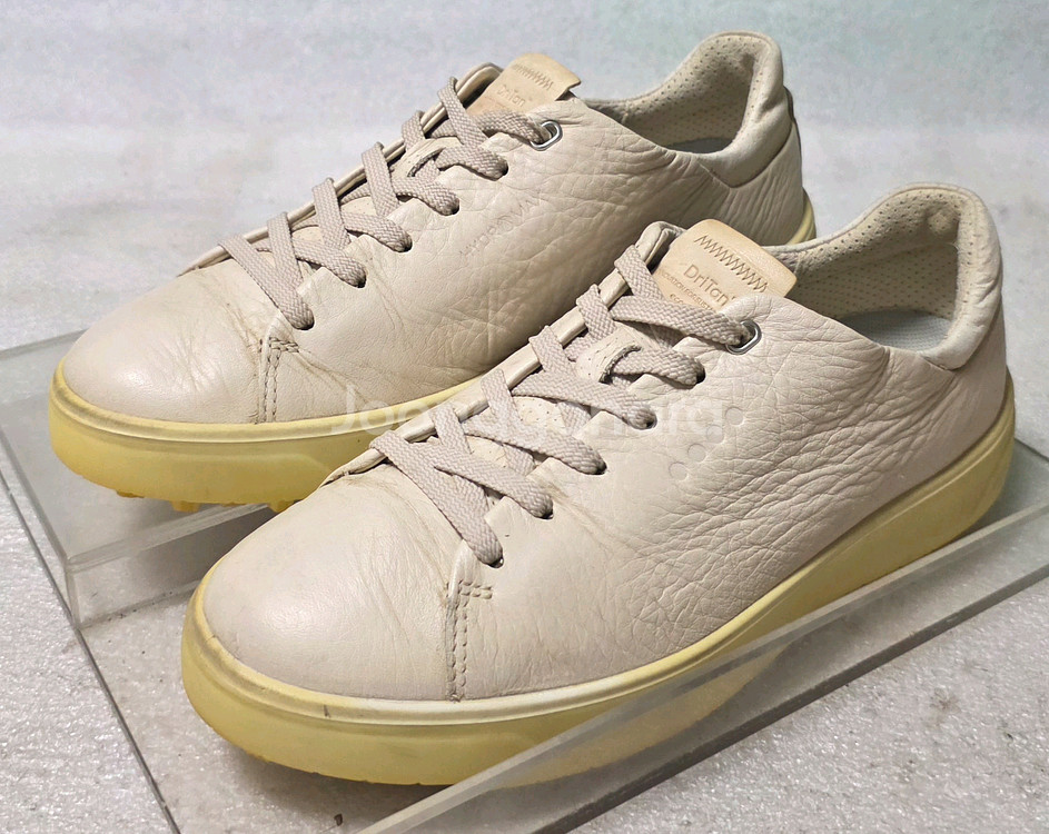 에코 ECCO 가죽 논스파이크 골프화 스니커즈 여성 EU 38(240)--1