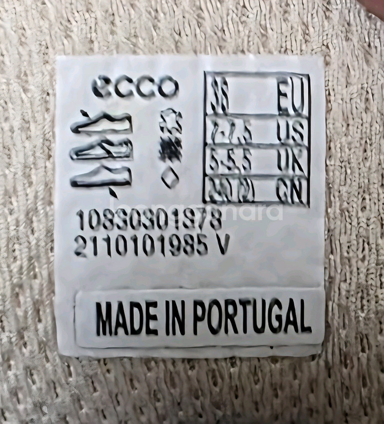 에코 ECCO 가죽 논스파이크 골프화 스니커즈 여성 EU 38(240)--7