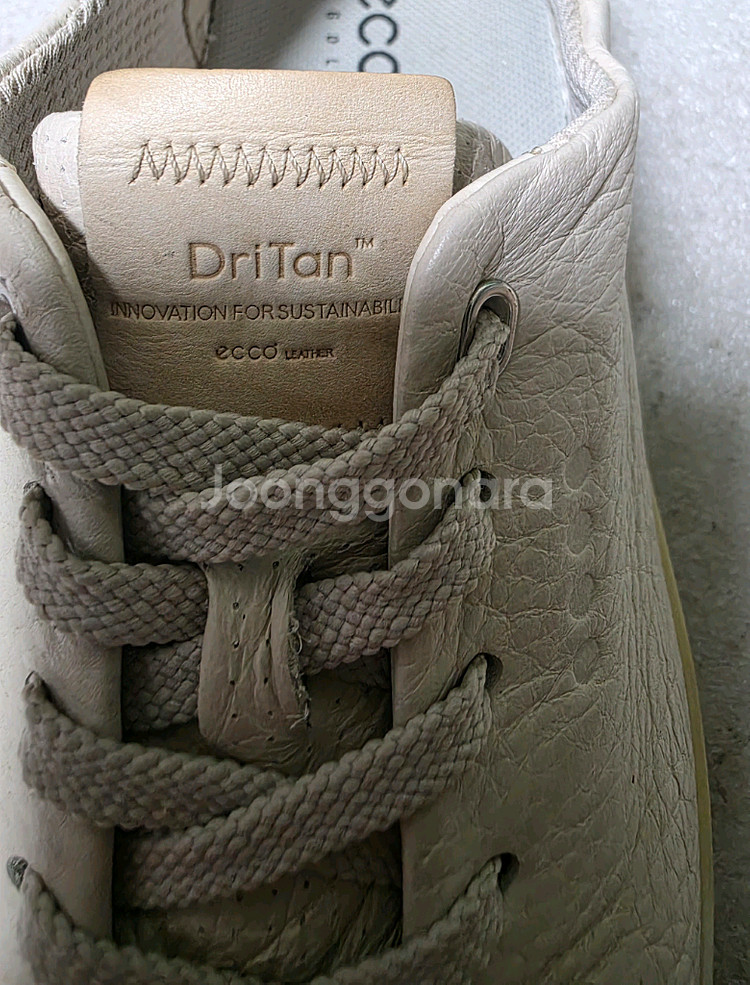 에코 ECCO 가죽 논스파이크 골프화 스니커즈 여성 EU 38(240)--5