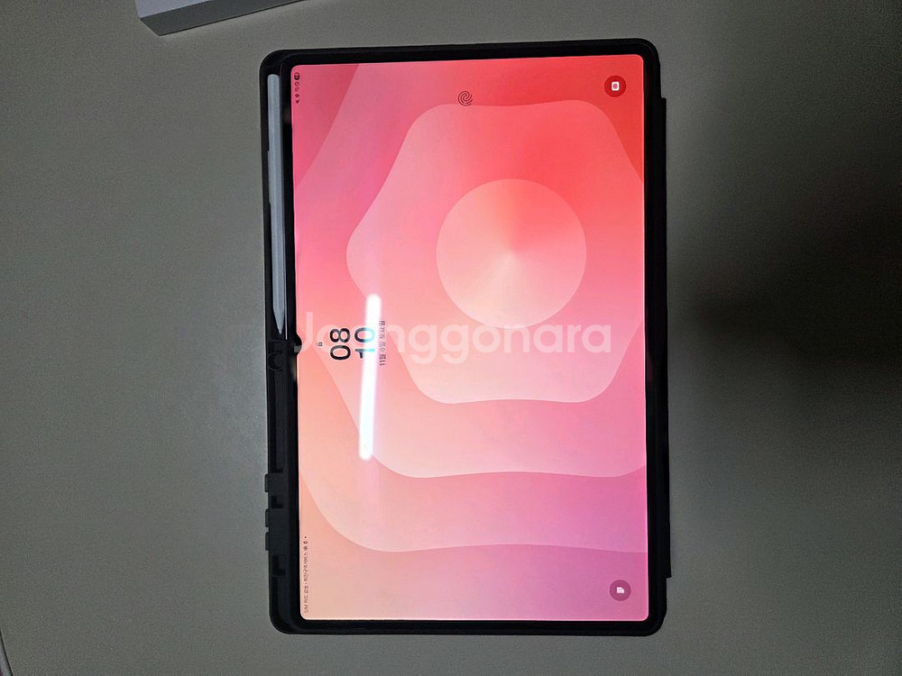 갤럭시북 s11 울트라 5g 256gb 단순개봉 + 케이스 거치대 필름--3