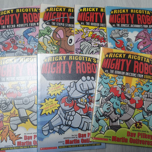 마이티로봇 7권 + 미스터맨 리틀미스 15권(CD2장포함)