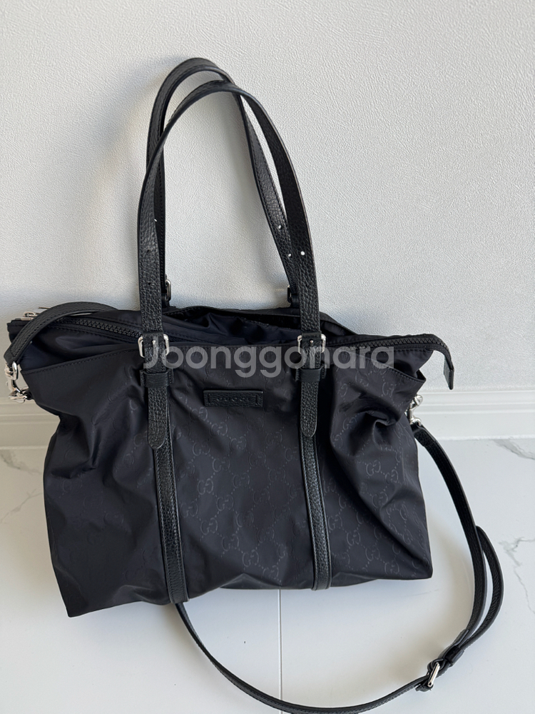 구찌 GG 나일론 토트백--1