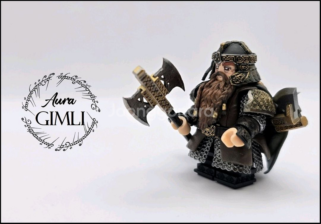 아우라 aura 미니피규어 반지의제왕 김리--0