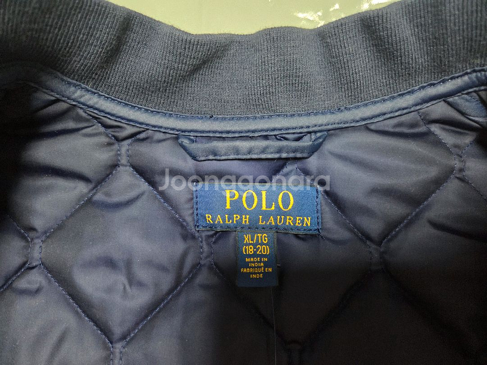 폴로 랄프로렌 보이즈 퀼팅 자켓 XL--3
