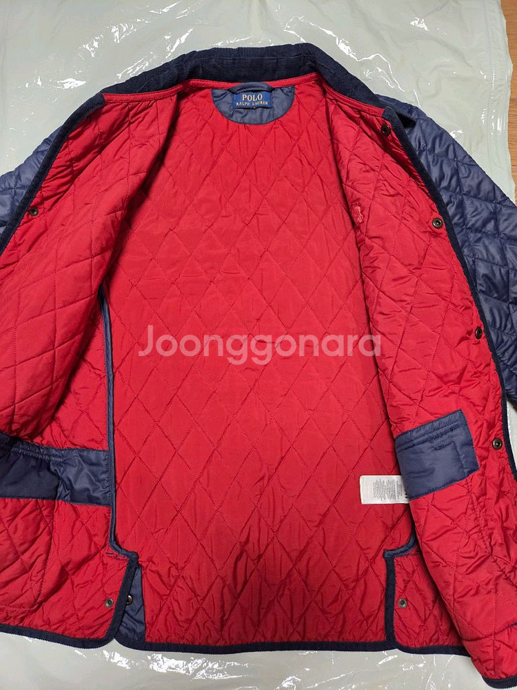 폴로 랄프로렌 보이즈 퀼팅 자켓 네이비--2