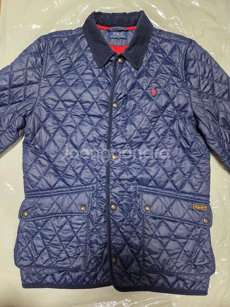 폴로 랄프로렌 보이즈 퀼팅 자켓 네이비--1