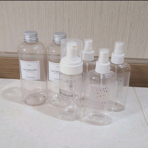 욕실용 다용도 바스 용기 거품 디스펜서 일괄