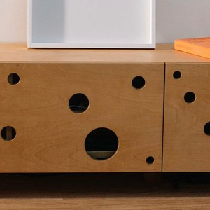 엔토코 자작나무 치즈롱TV장