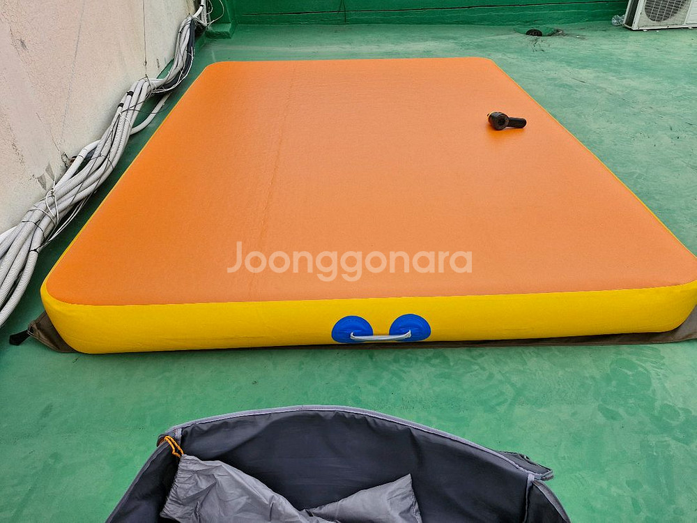 캠핑에어매트 에어박스(260*200*20), 제트건 무선에어펌프 등 (리빙쉘 캠핑텐트 함께드림)--4