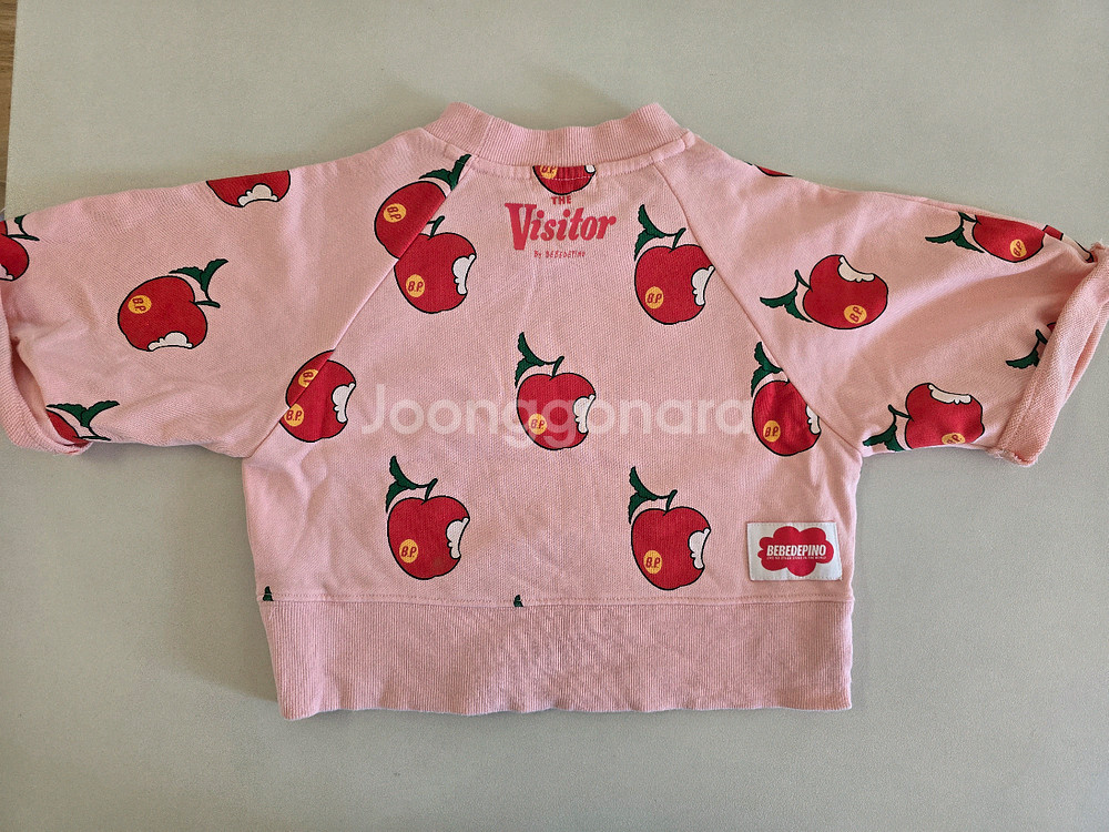 베베드피노 체리 패턴 상의 120--1