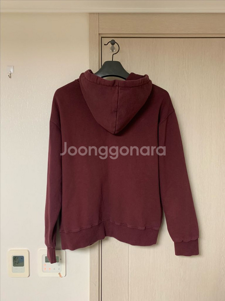 폴로 랄프로렌 후드 집업 버건디--2