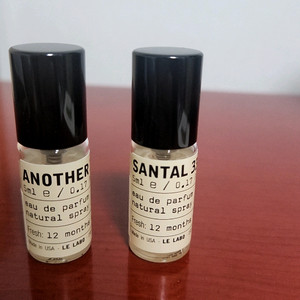 르라보 어나더/상탈 5ml 향수 2종 팝니다