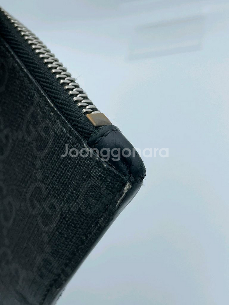 [ 정품 ] 구찌 스네이크 GG 수프림 클러치백 블랙--4