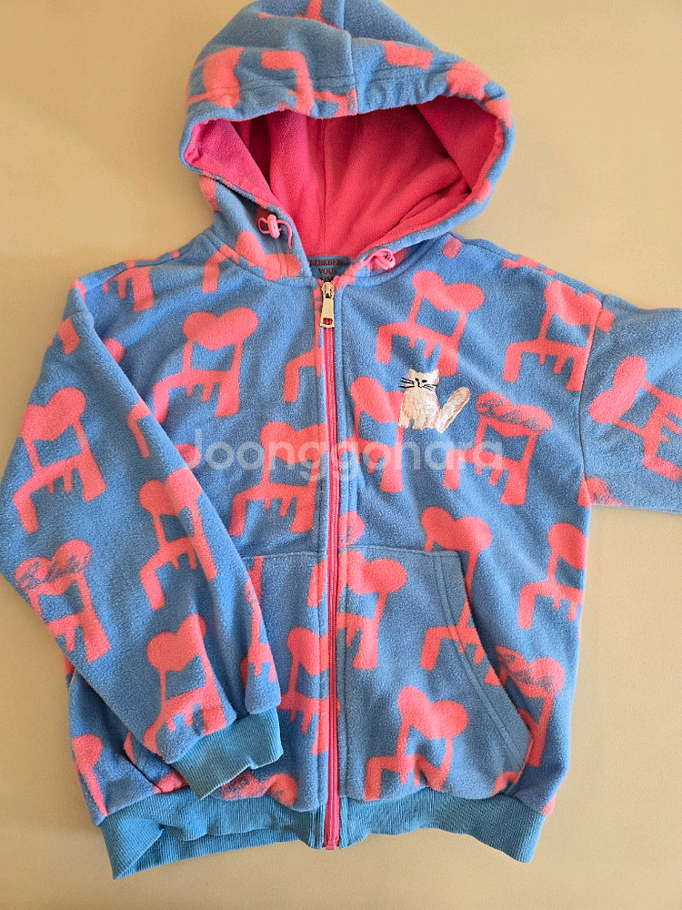 베베베베 후리스 후드티 XL--0