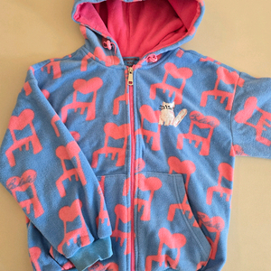 베베베베 후리스 후드티 XL