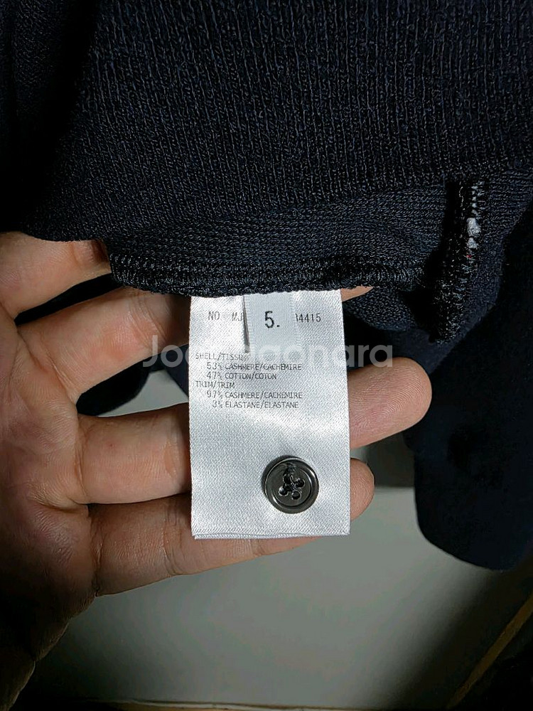 톰브라운 사선완장 4바 캐시미어 니트 스웨터 맨투맨 네이비 색상 5사이즈 국내 105 ~ 110 정도--8