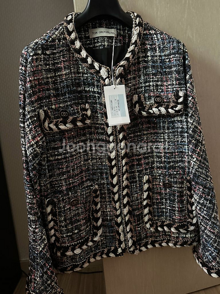 톰그레이하운드 샤넬트위드 자켓25만착불(상태최상)--0