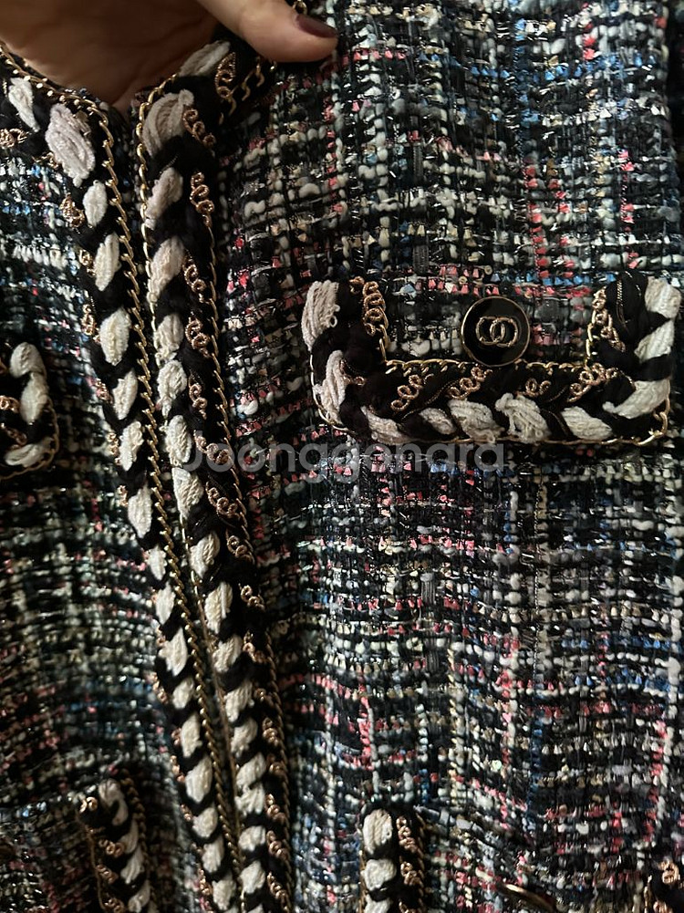 톰그레이하운드 샤넬트위드 자켓25만착불(상태최상)--5