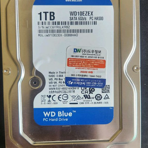 WD 블루 1TB WD10EZEX HDD