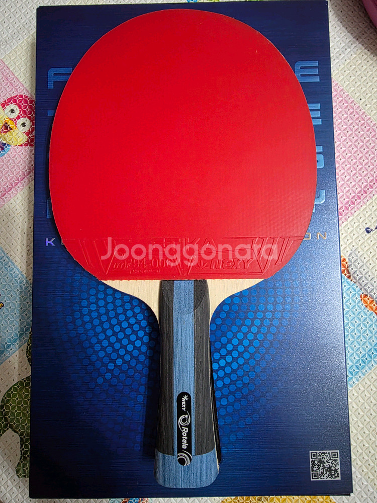 탁구라켓 넥시 로텔라 블레이드 + 에티카 러버--3