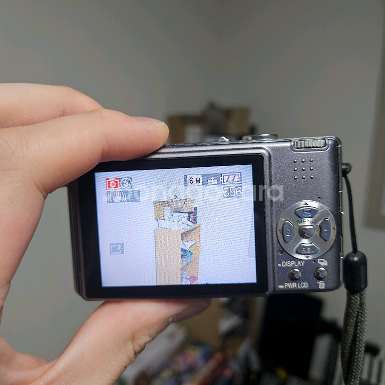 (상태 좋음) 파나소닉 루믹스 DMC-FX9 디카 디지털카메라--6