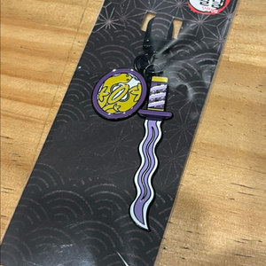 미개봉 메가박스 귀멸의칼날 일륜도 키링 이구로