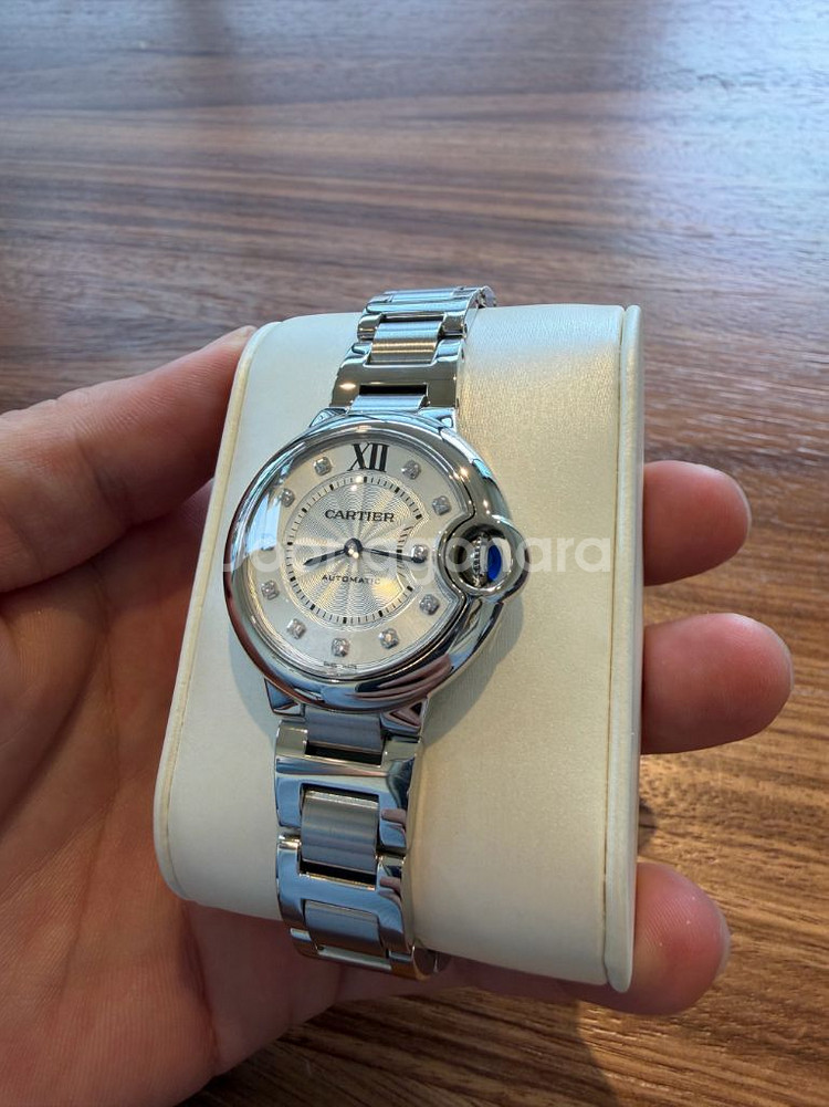 까르띠에 발롱블루 11다이아 33mm 여성용 현정가 1200--3