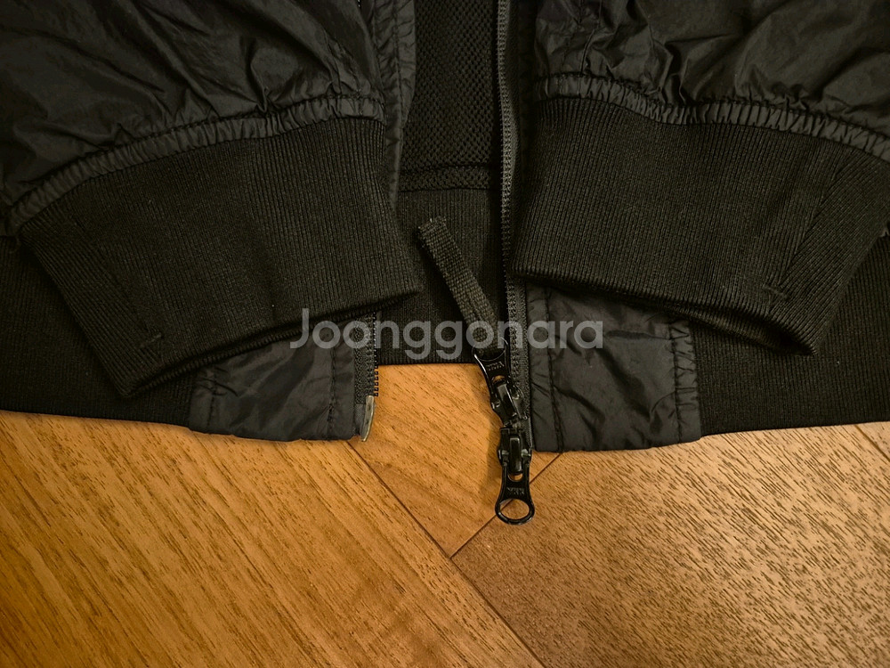 스톤아일랜드 24ss 크링클랩스 바람막이 자켓 블랙 L--4