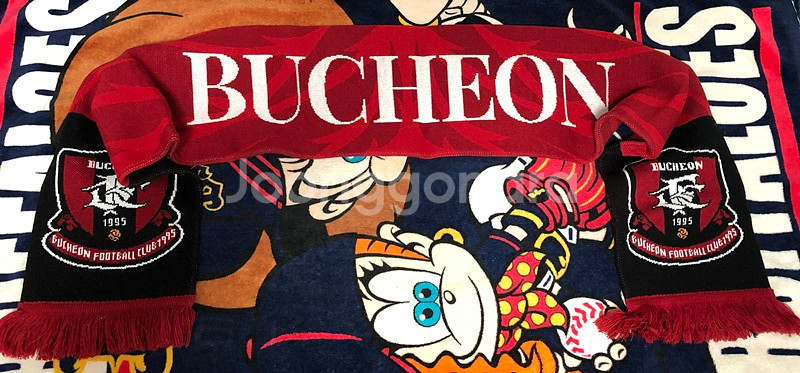 K리그2 부천FC 1995 응원/니트머플러--1