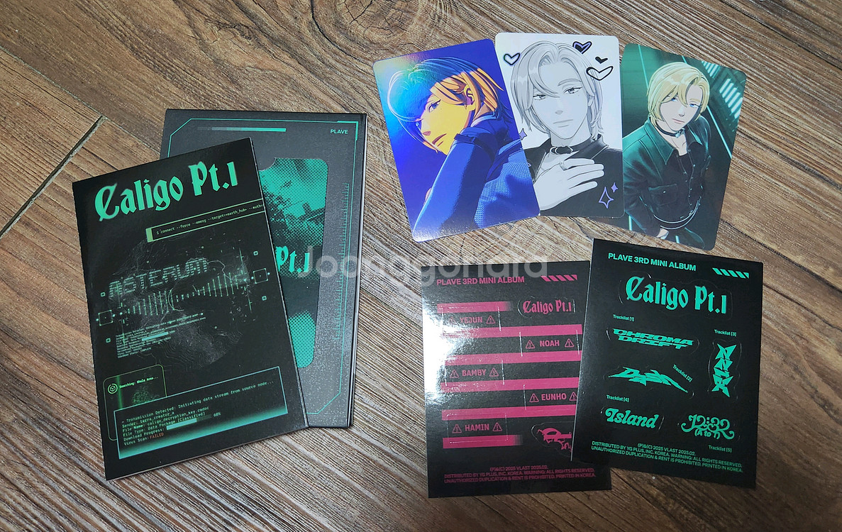 칼리고 포카앨범 판매합니다--0