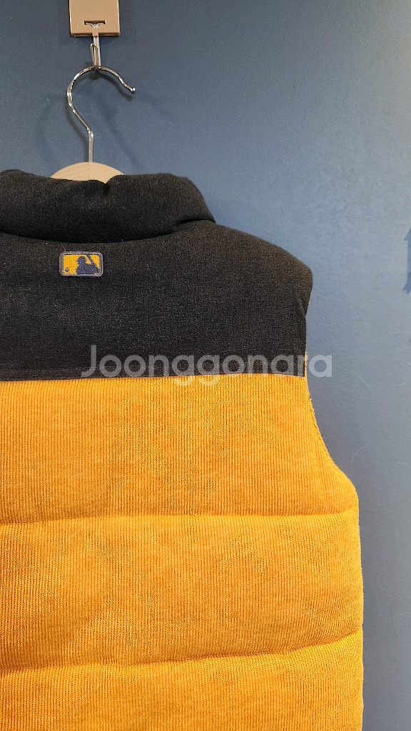 MLB 키즈 뉴욕 양키스 코듀로이 패딩 조끼 130 / 9Y--5