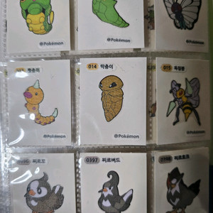 포켓몬 띠부씰 일괄 판매합니다.