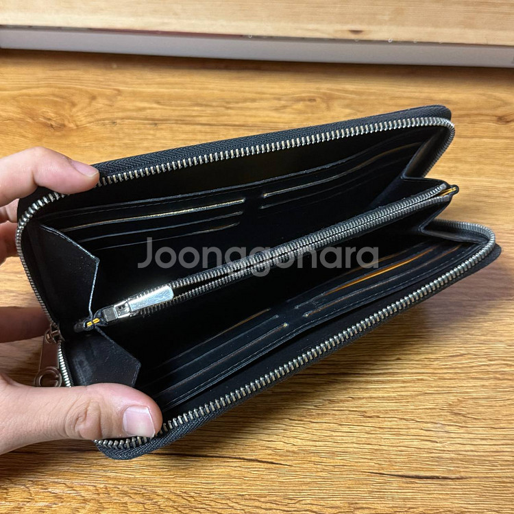고야드 마티뇽 지퍼 장지갑 풀구성--3