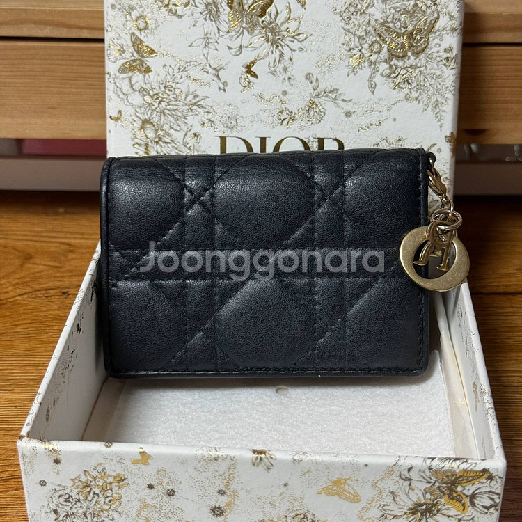 디올 레이디 까나쥬 카드지갑 풀구성--1