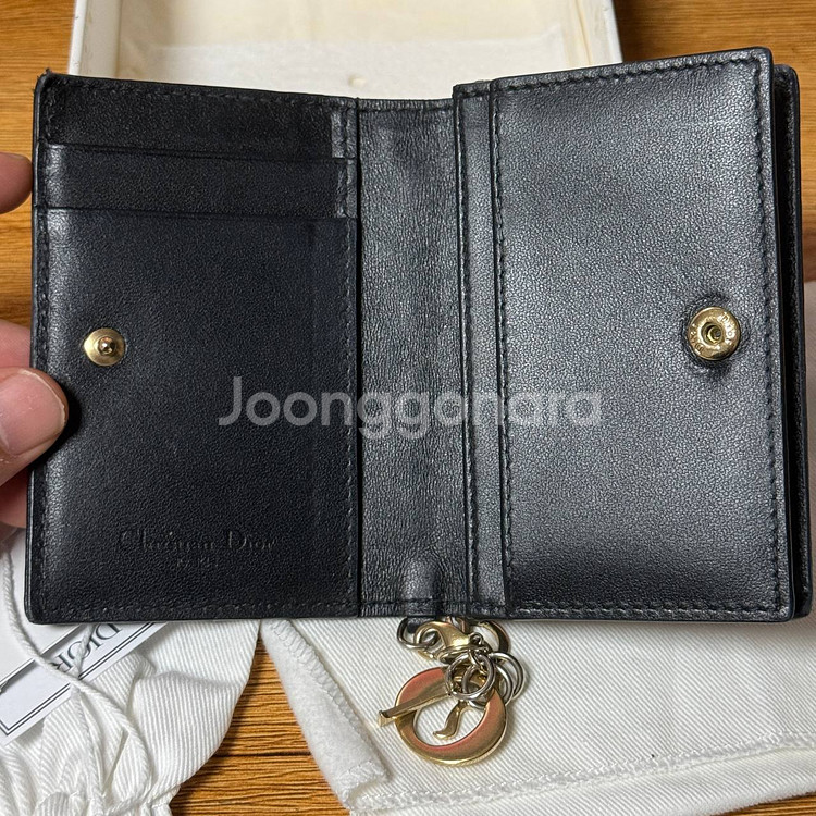 디올 레이디 까나쥬 카드지갑 풀구성--4