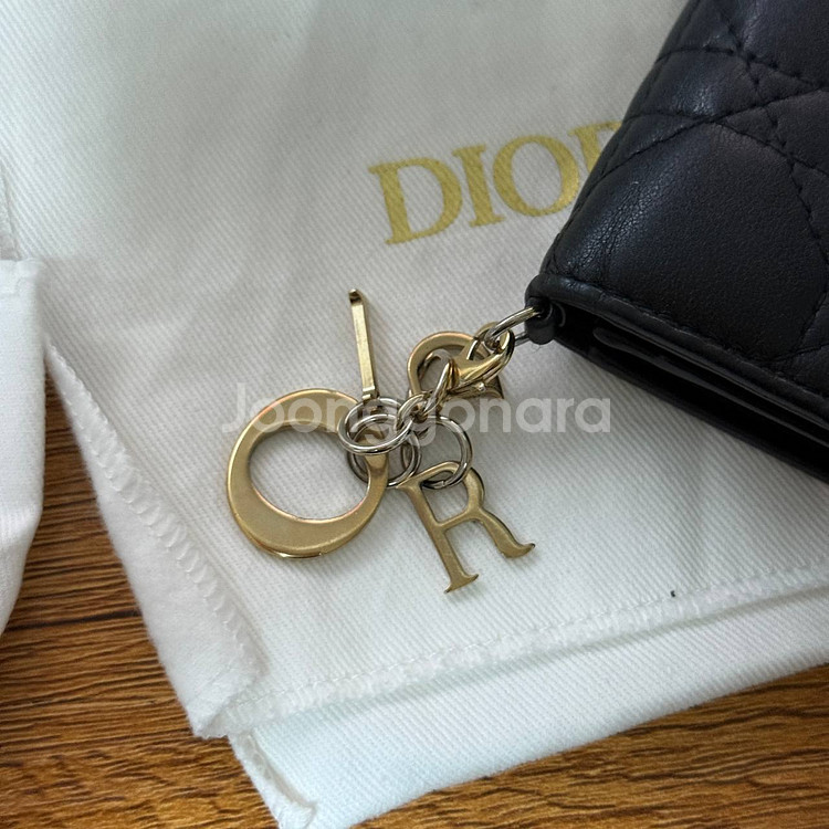 디올 레이디 까나쥬 카드지갑 풀구성--3