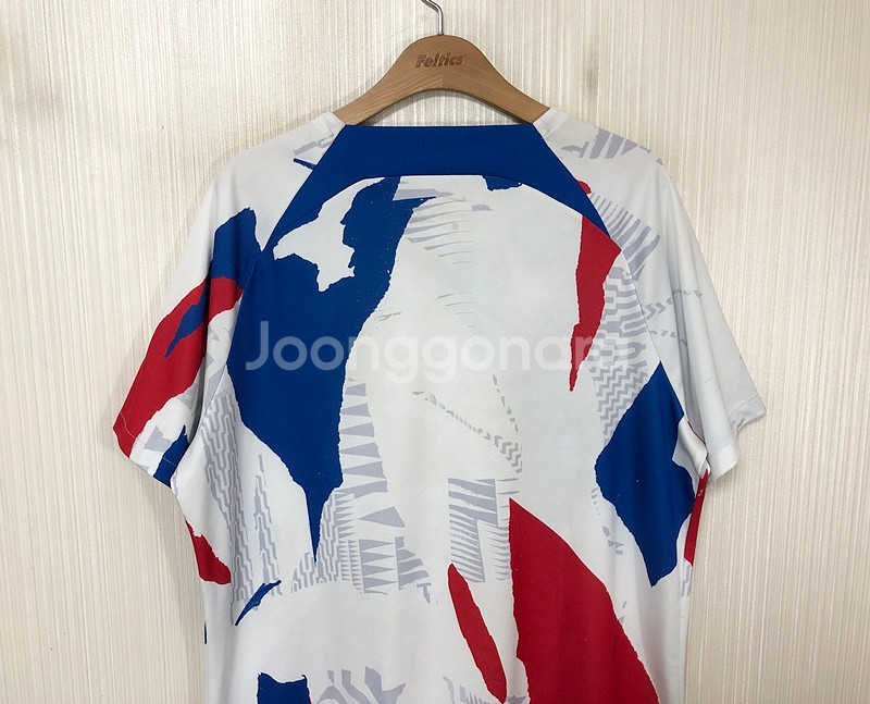 나이키 22-24 프랑스축구국대 프리매치탑/트레이닝져지 XL(해외)--8