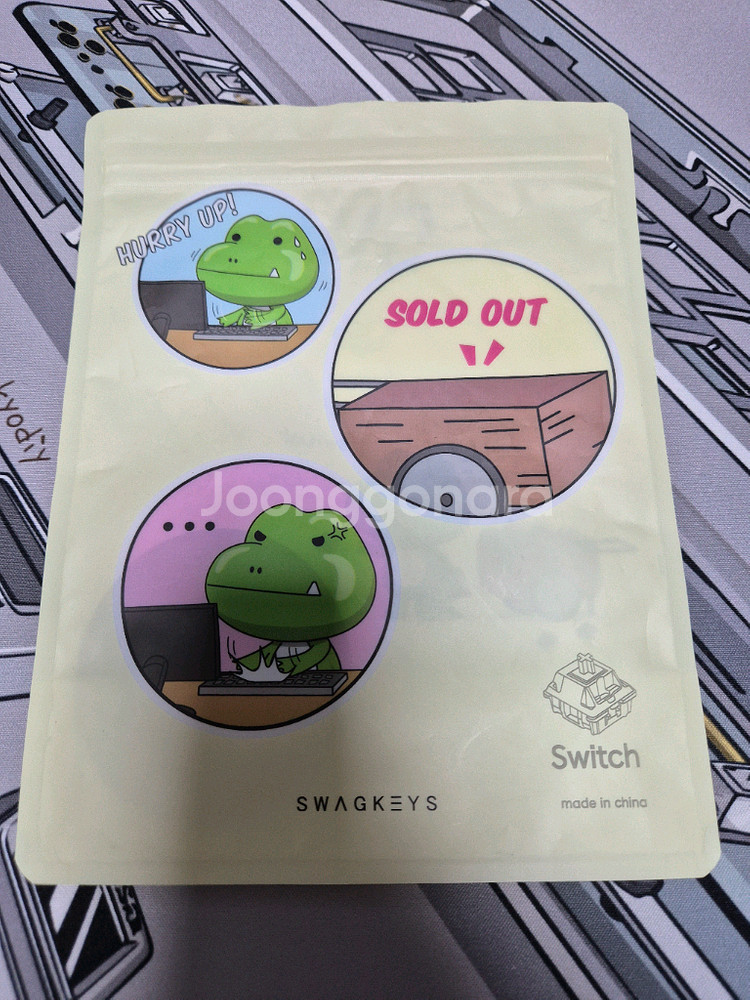 HMX SNOWCRASH 키보드스위치80개--1