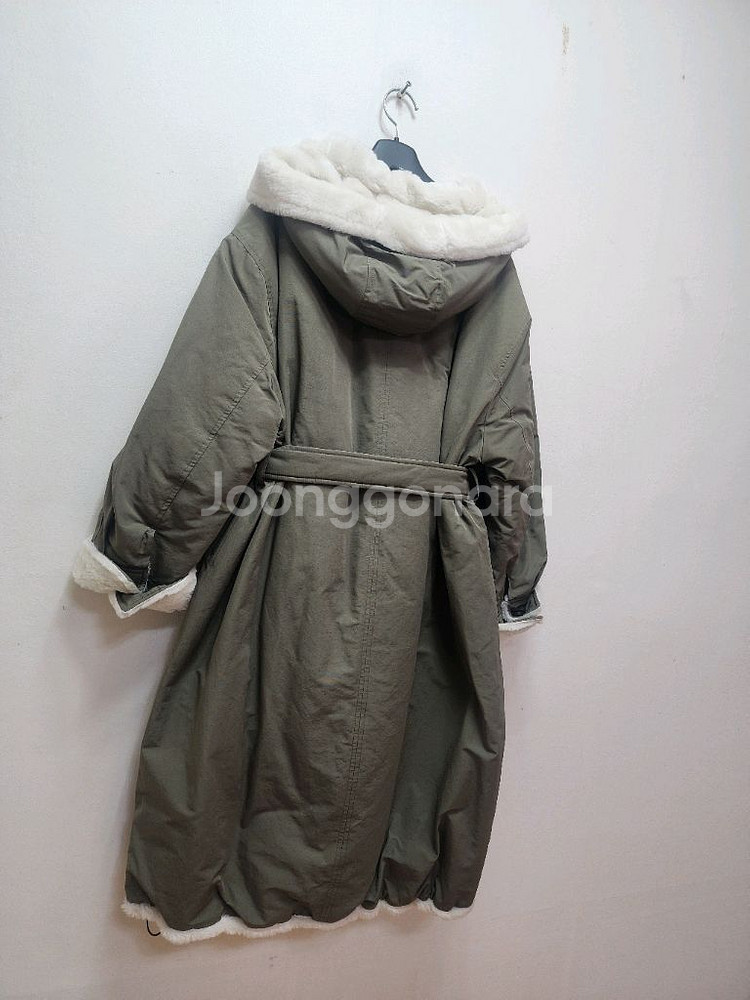 써스데이아일랜드 오버핏 다운롱패딩--1