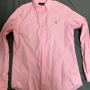 폴로 랄프로렌 핑크 셔츠 클래식핏 S사이즈 판매합니다