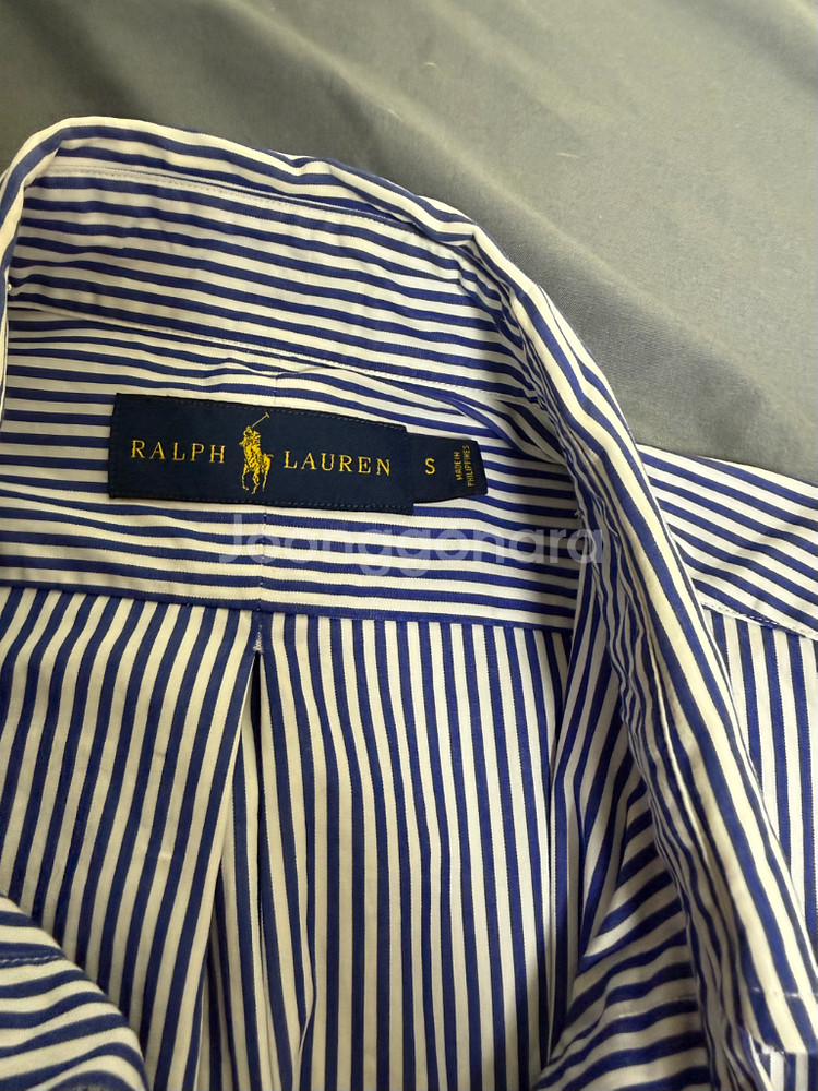 폴로 랄프로렌 스트라이프 셔츠 S사이즈 판매합니다--1